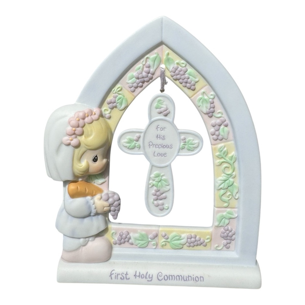 VNTG Precious Moments 2004 First Communion 'For His Precious Love' Cake Topper